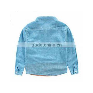 New Design Long-sleeved Blouse Boy Kids Cartoon T-shirt Children photo-3