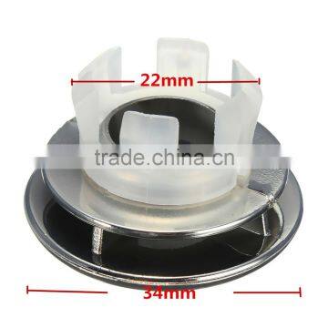 Fashion Ceramic Artistic Basin Spare Bathroom Round Sink Overflow Cover Tidy Chrome Trim High Quality photo-5