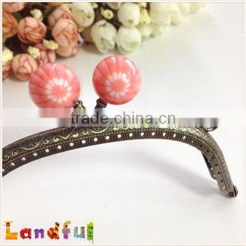 Colorful Gumball Frames Bag Making Supplies Metal Coin Sewing Purse Frame photo-4