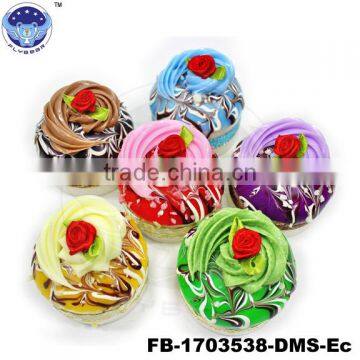 2017 Mousse fruit Fake cake 0simulated food Fridge magnets Souvenir Gifts