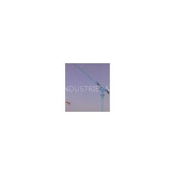 8 Ton 180m QTZ125P Flat Top Tower Crane For Construction / Wharf