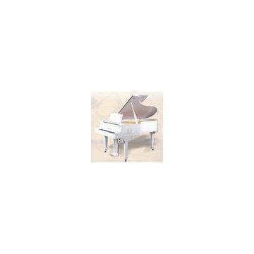 170cm 88 Key White Polished Acoustic Grand Piano 182x55x172cm AG-GP170W