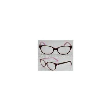 Pink Acetate Optical Eyeglass Frames by Handmade , CE and FDA Standard