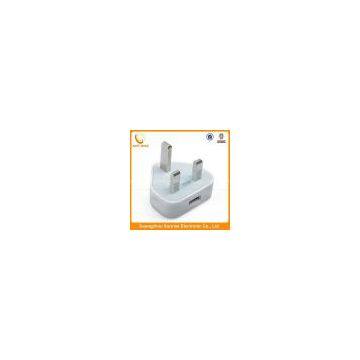USB travel wall charger for Apple iPhone iPad Samsung Blackberry HTC