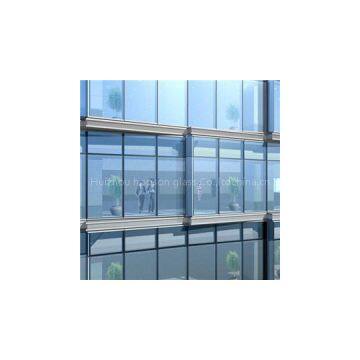 Reflective Glass Aluminum Frame Curtain Wall