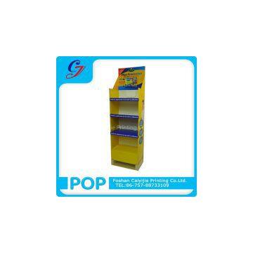 Sanitary Napkin Customized Floor Cardboard Display Stand Shelf photo-2