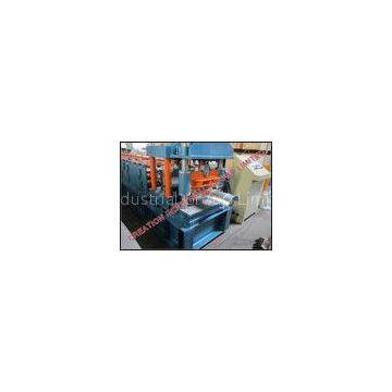 Metal Ridge Cap Roll Forming Machine / Cold Roll Forming Equipment