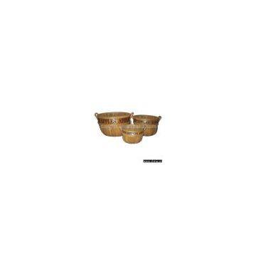 Sell Apple Basket & Bamboo Bowl