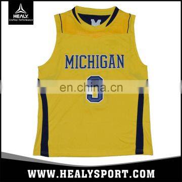 Custom Michigan Wolverines College basketball jersey team spirits Men's Basketball Uniform
