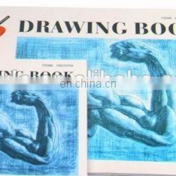 Drawing pad 100gsm 50 sheets wire bound colored cover A3 blank drawing book