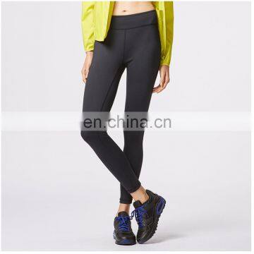 Vintage Grey Ankle Women Plain Leggings photo-3