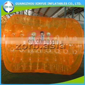 Customized Colorful Inflatable zorb roller for water entertainment