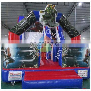 New spiderman inflatable slide /giant slide for sale