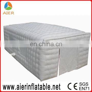 Stitch white pvc cover inflatable tent, white inflatable dome tent, white inflatable tent