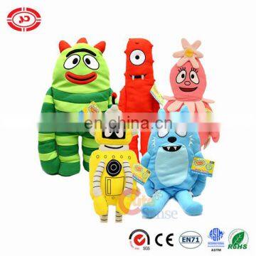 Baby fun game plush doll cute stuffed quality custom toy