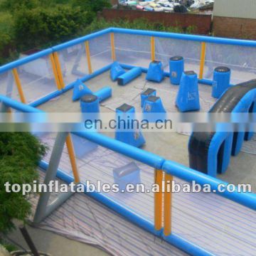 inflatable paintball field and obstacles for paintball sport games