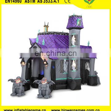 Commercial grade rental business Halloween giant inflatable haunted houses