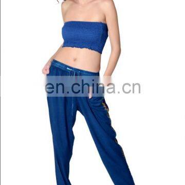 2016 latesh fashion fitness wear athletic apparel Indian manufacturers trousers sexy yoga belly dance pants