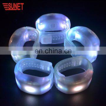Party or Bar Supply DJ DMX radio Controlled Led Bracelet With Multi colors