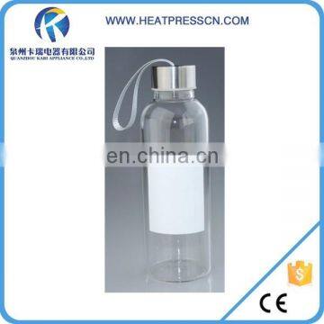 420ml Glass Bottle With White Patch photo-3