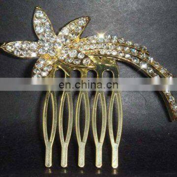 fashion rhinestone bridal hair comb