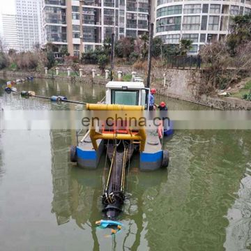 Output 200-400cbm/hr cutter suction dredge