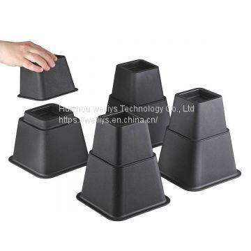 Bedding Premium Adjustable Furniture Risers,Bed Riser, Table Riser, Chair Riser Sofa Riser