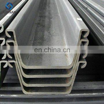 1000mm-6000mm Length Hot Rolled U Type Z Type Steel Sheet Pile