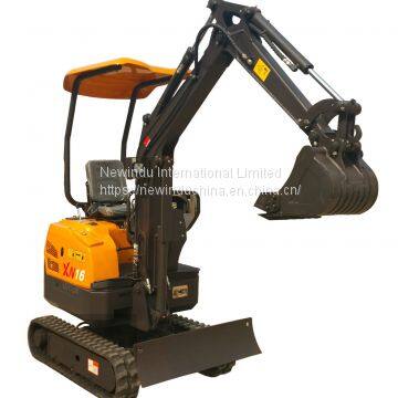 Factory Price Xn08 800kg Mini Digger Excavator for Agriculture
