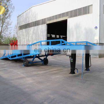 7LYQ Shandong SevenLift Truck Container Loading and Unloading Portable Forklift Hydraulic Machine Ramp