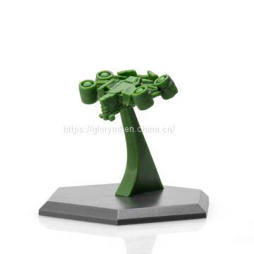 Custom Robot Action Figure With Hexagonal ABS Base photo-4