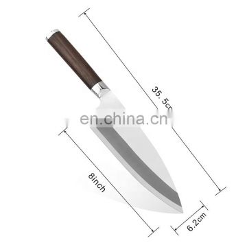 Trendy design wood handle japanese kitchen knife set wholesale