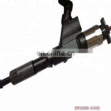 Common rail fuel injector 095000-6300 1153004360 9709500630 for isuzu 6WG1 1153004360 1-15300436-0