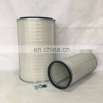 High quality heavy truck air filter AF25743 AF25744 K2036