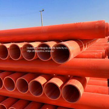 CPVC pipes for high voltage power cables