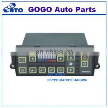 GOGO High quality excavator aircon control panel Hyundai-7 air conditioner parts