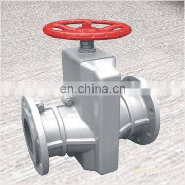 Manual Aluminum Glue Set Pinch Valve