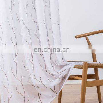 Factory supply new style embroidery curtains