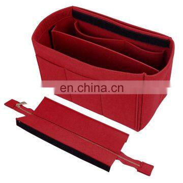 Small Szie Felt Insert Purse Organizer Handbag in Large Bags photo-6