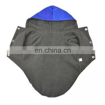 Solid Color Winter Cold Protection Reflective Hat Coat Pet Dog Raincoat With Hood photo-4