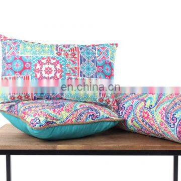 New Design Decorative Outdoor/Indoor Paisley Printed Boudoir Pillow for Bench photo-7