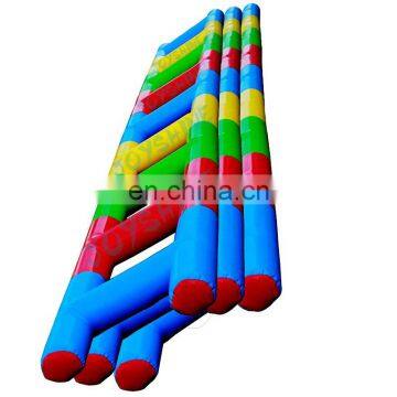 Outdoor Interactive Team Building Games Inflatable Sport Wipeout Game 6m Inflatable Ladder Bouncer For Kids and Adult photo-7