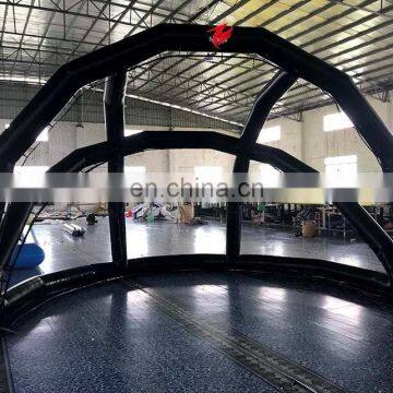 airtight inflatable batting hitting cage Inflatable Turtle Backstop bearing