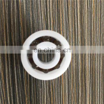 Plastic Material Deep Groove Ball Bearing 6201 PTFE Bearing