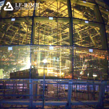 New Design Space Frame Skylight Glass Roof Price Dome Structure Roofing photo-3