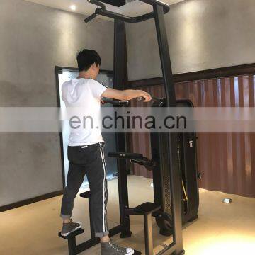 New Design Wholesale High Quality Pin Loaded Dip/Chin Assist Body Building Hammer Strength Commercial Gym Equipment SES09 photo-2