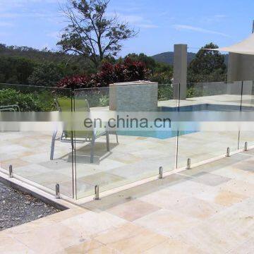 12mm Safety Clear Tempered Glass for Swimming Pool Fence With Polished Edge photo-4