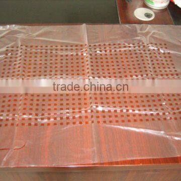 clear plastic table cover