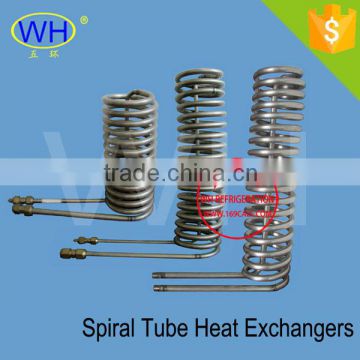 Helical coil tube heat exchanger