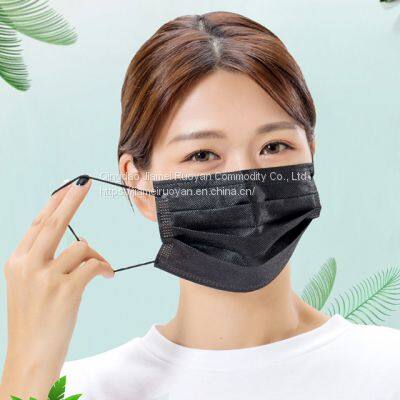 Non-woven Disposable Facemask 3ply Factory Supply Safety Disposable 3 Layers Non Woven Face Mask photo-4